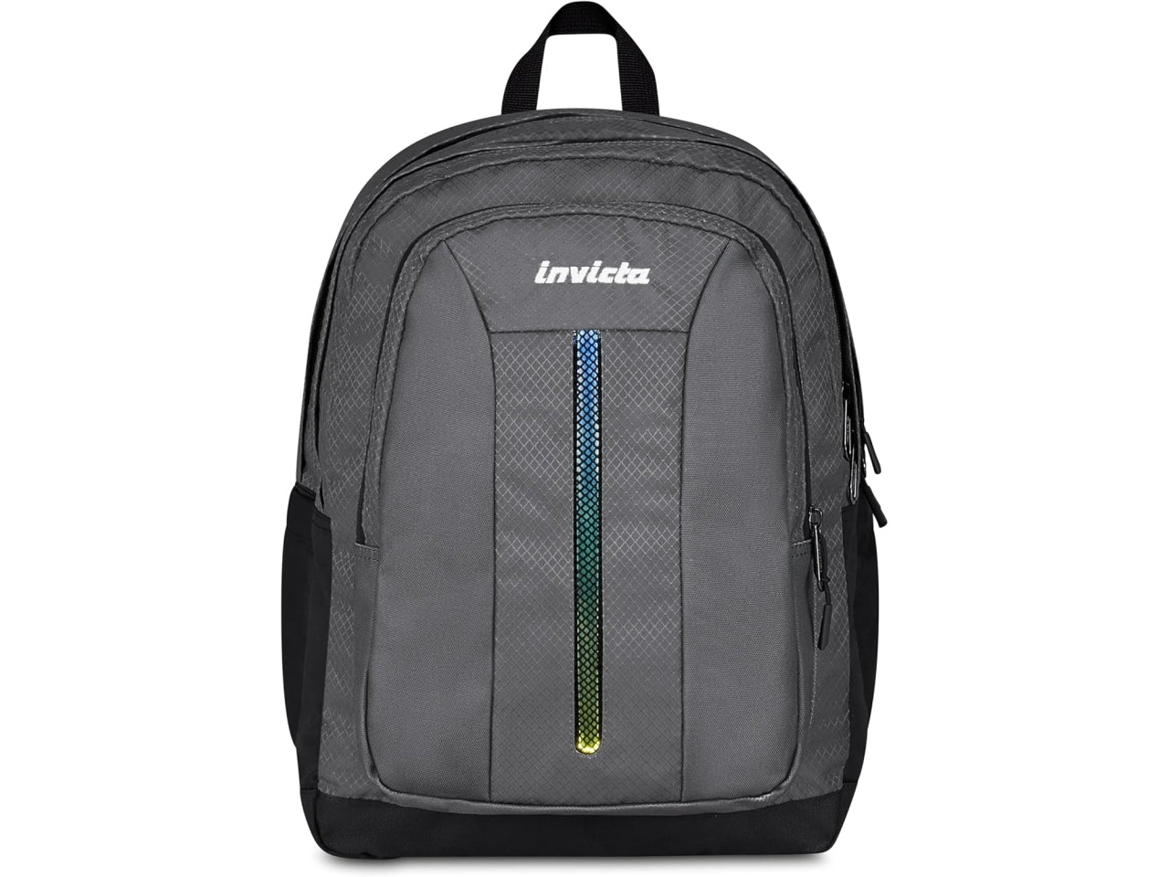 Zaino invicta jelek up led grigio$