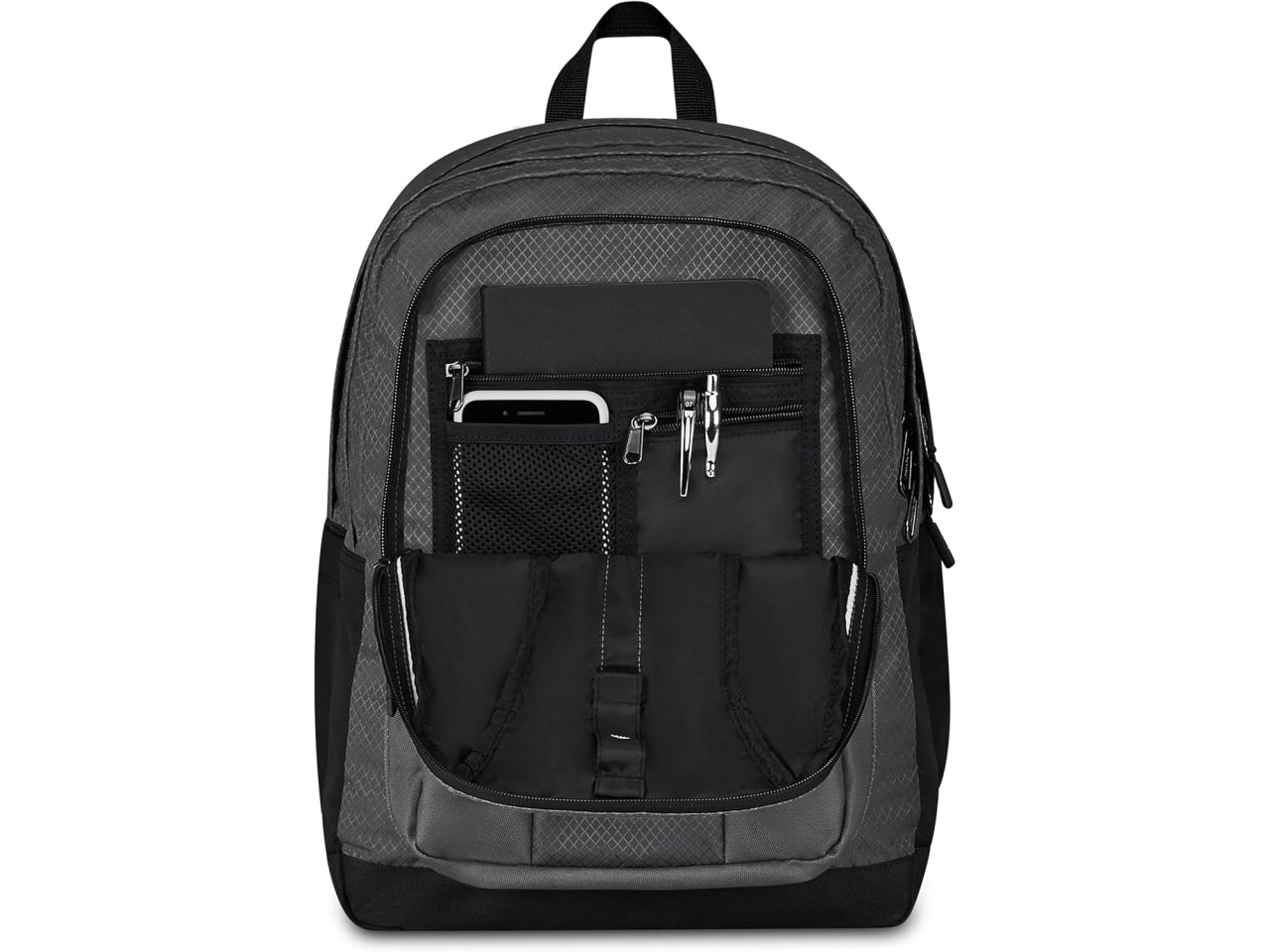 Zaino invicta jelek up led grigio$