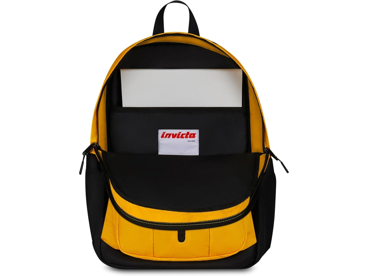 Zaino invicta jelek up led giallo$
