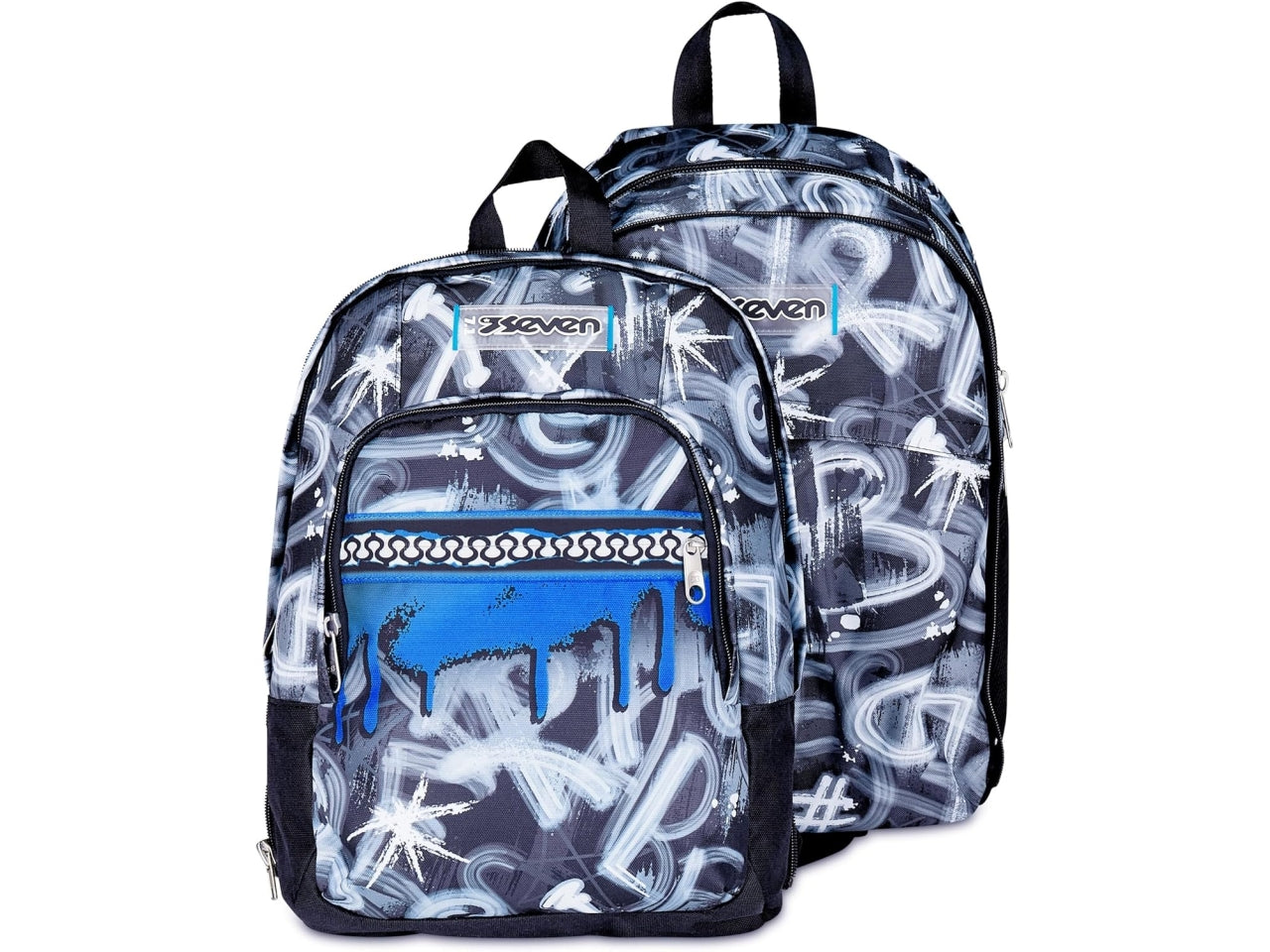 Zaino seven dual detach quick graffiti boy$