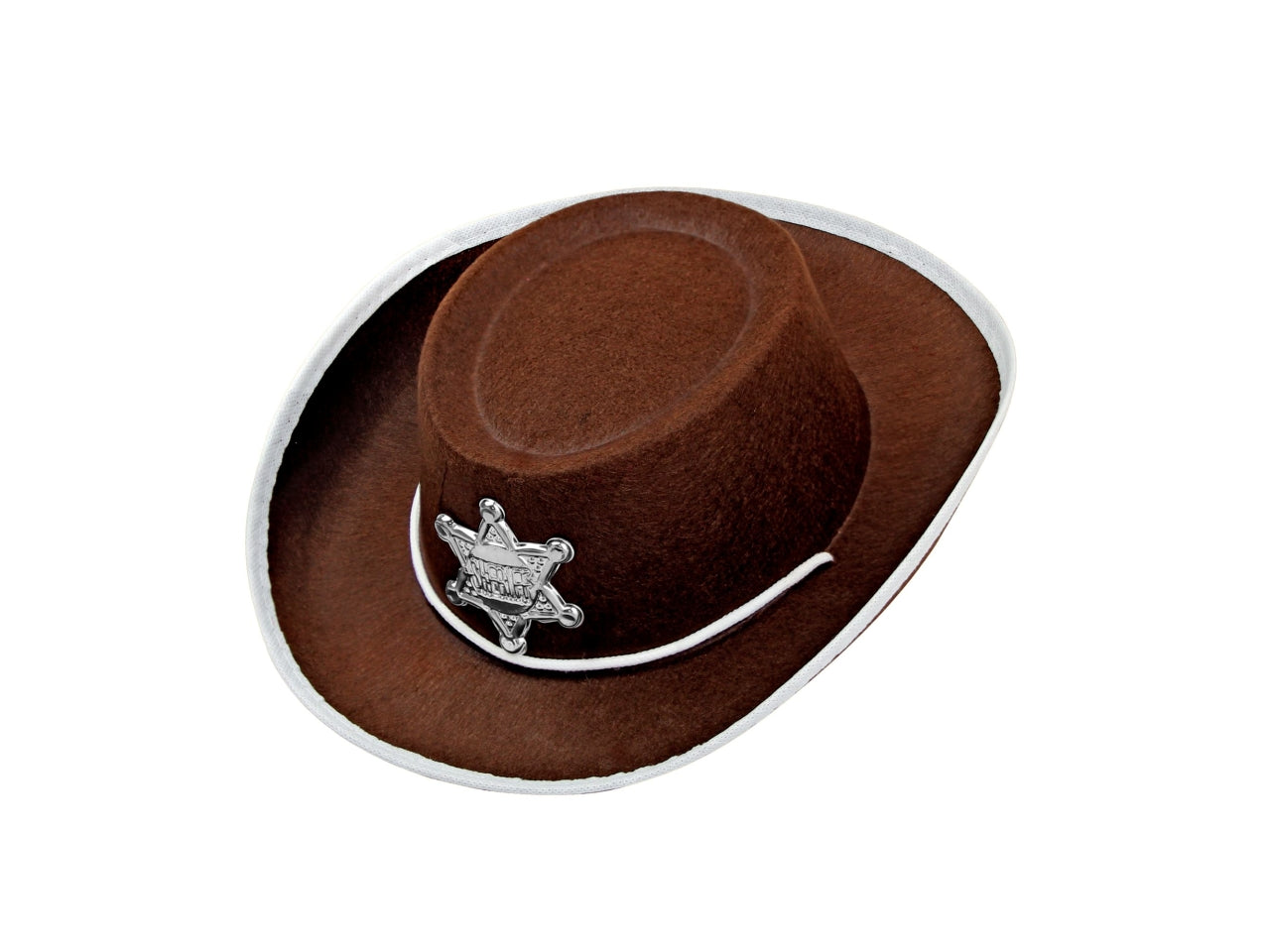 Cappello cowboy feltro marrone