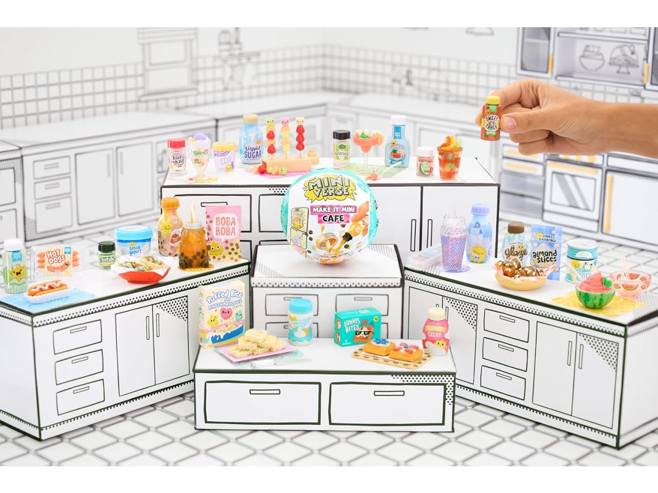 Mga's miniverse- make it mini foods: cafe in series 4