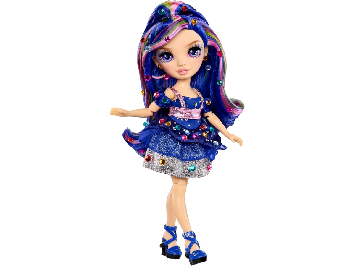 Rainbow high be dazzling fashion dolls- blue