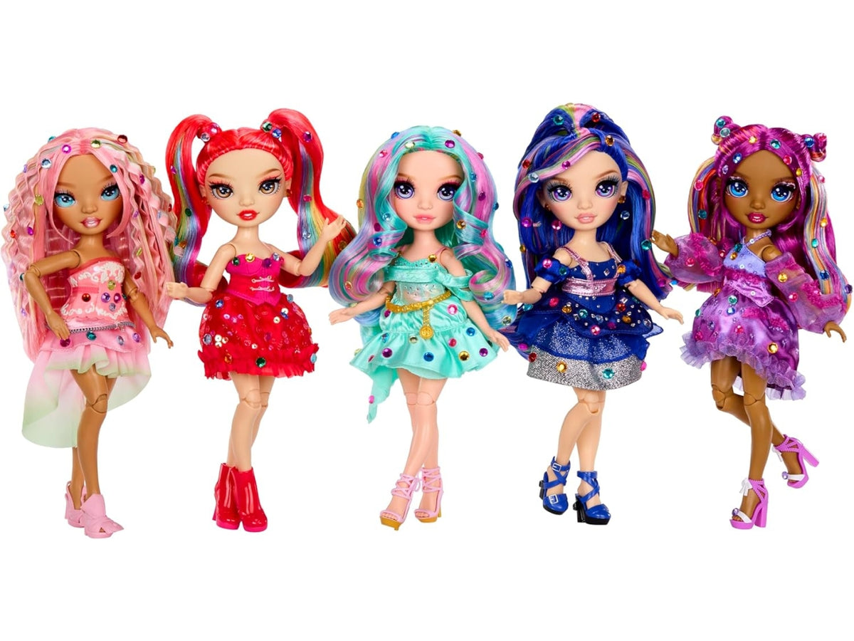 Rainbow high be dazzling fashion dolls- blue