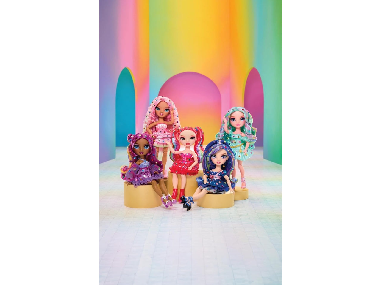 Rainbow high be dazzling-celine turquoise