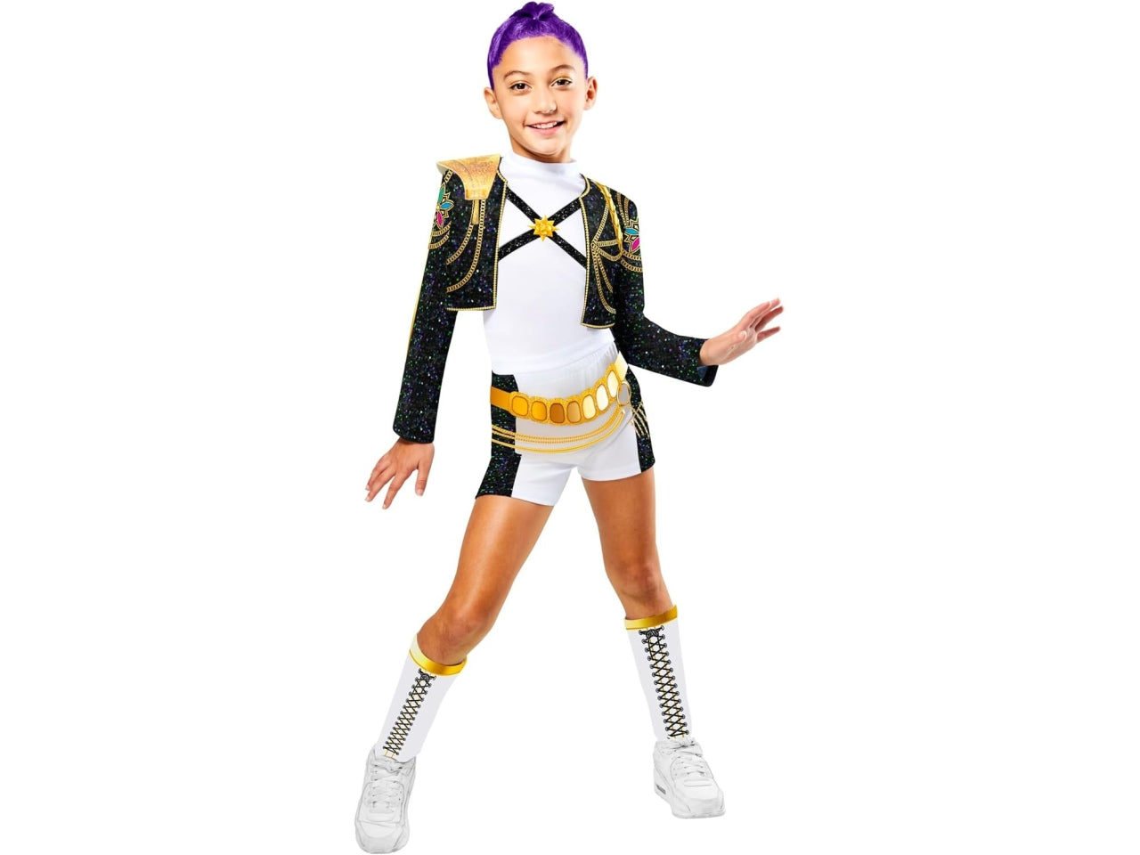Costume Kpop Rumi gold deluxe, taglia M 9/10 anni $