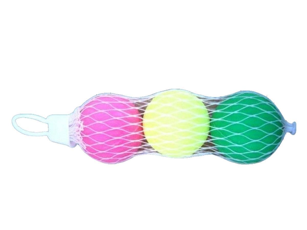 Set 3 palline beach tennis 3 assortite