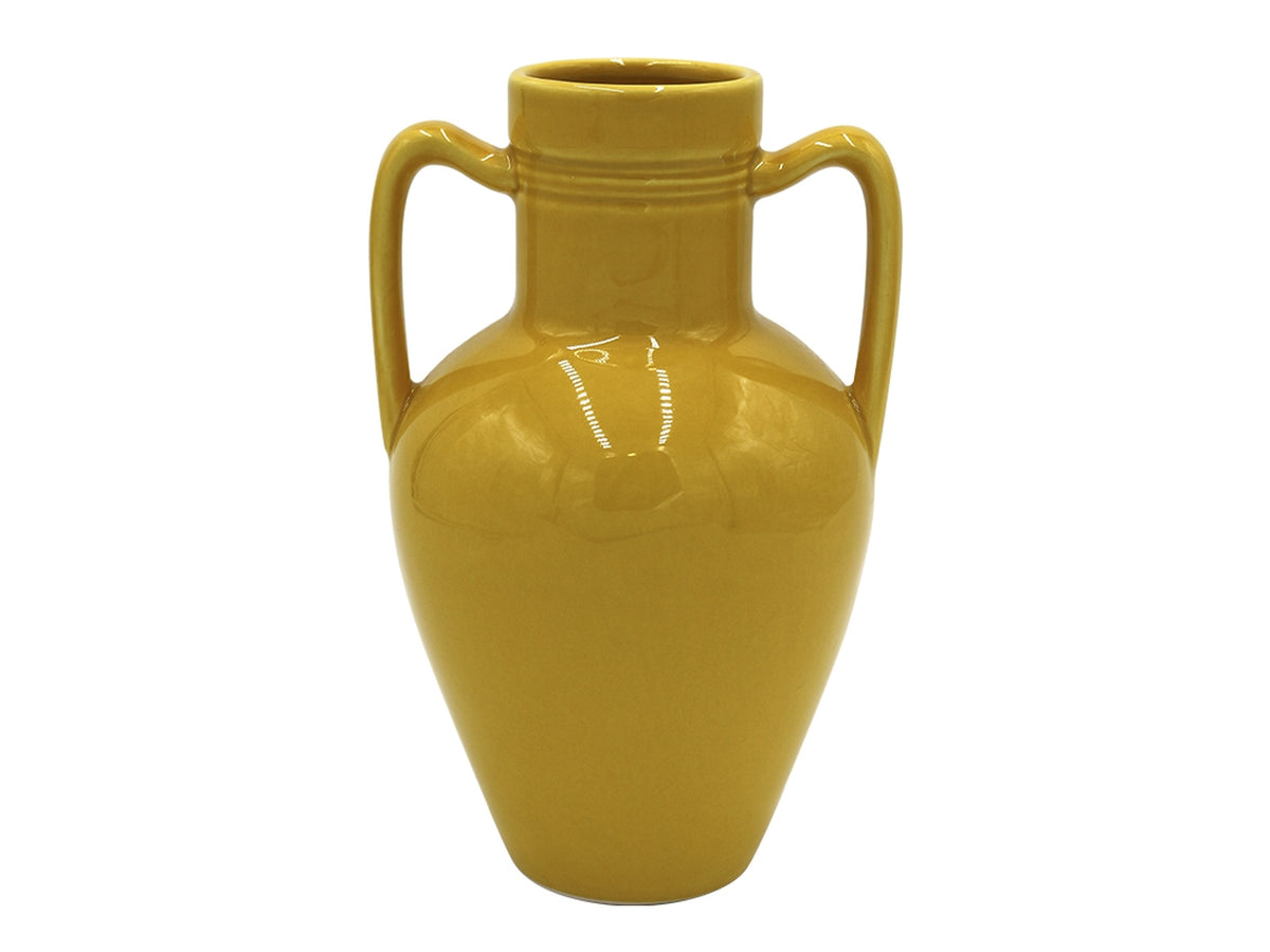 Anfora h.20cm giallo