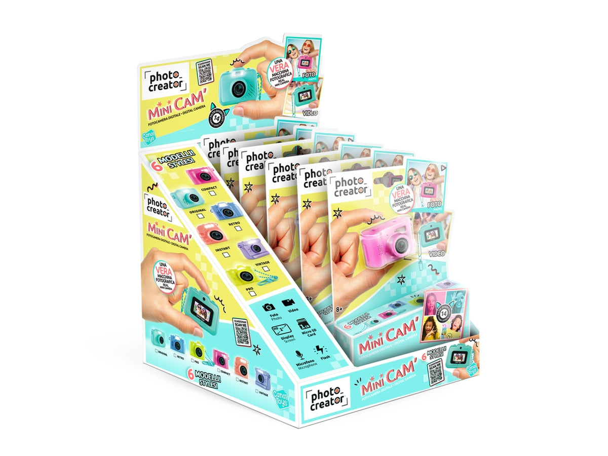 Photo Creator Mini Cam fotocamera digitale per bambinI