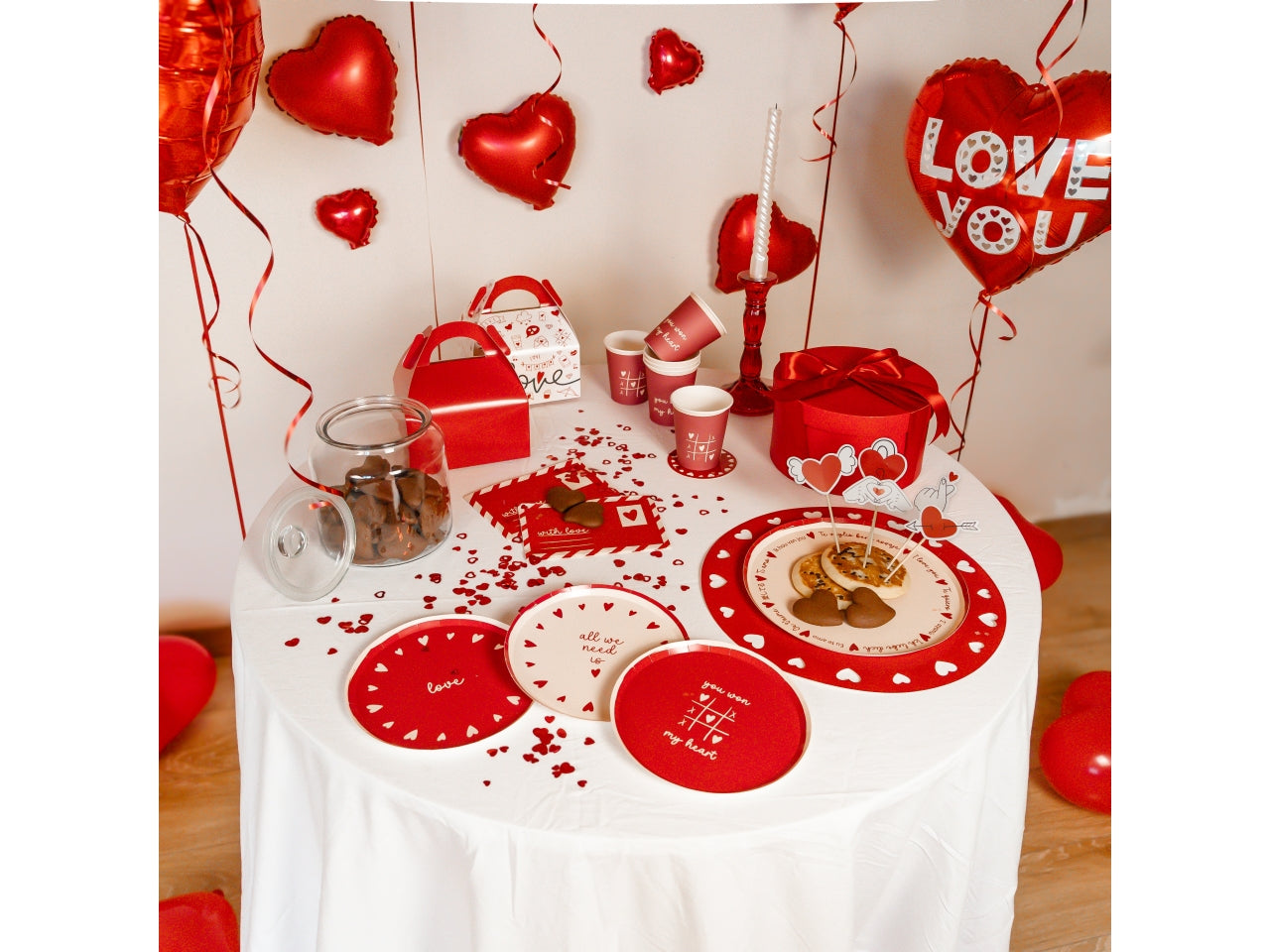 Piatti Mix With Love 18cm set da 6 piatti