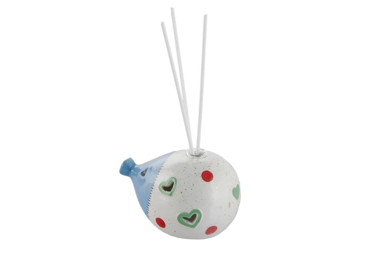 Palloncino diffusore luminoso con bastoncini 7,5cm boy