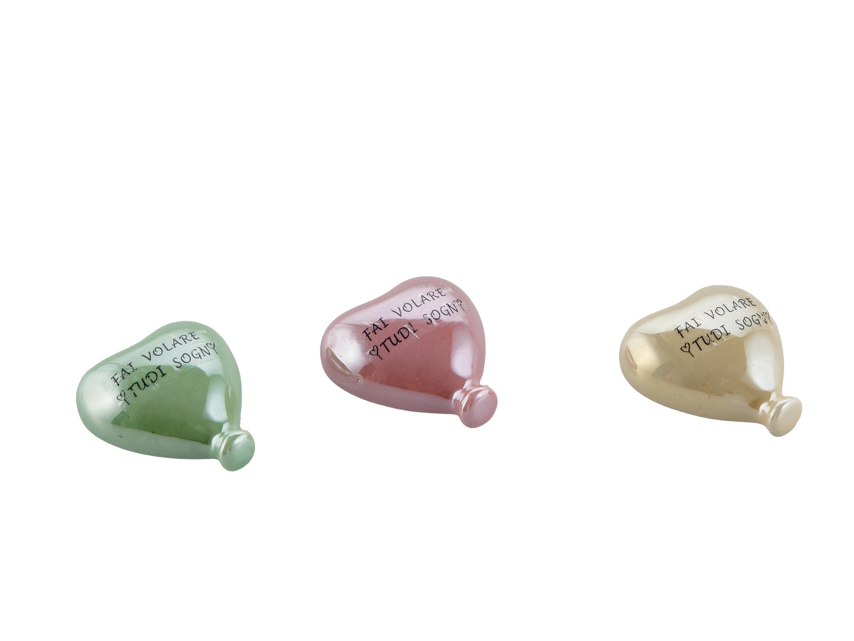 Magnete palloncino cuore 5cm colori assortiti