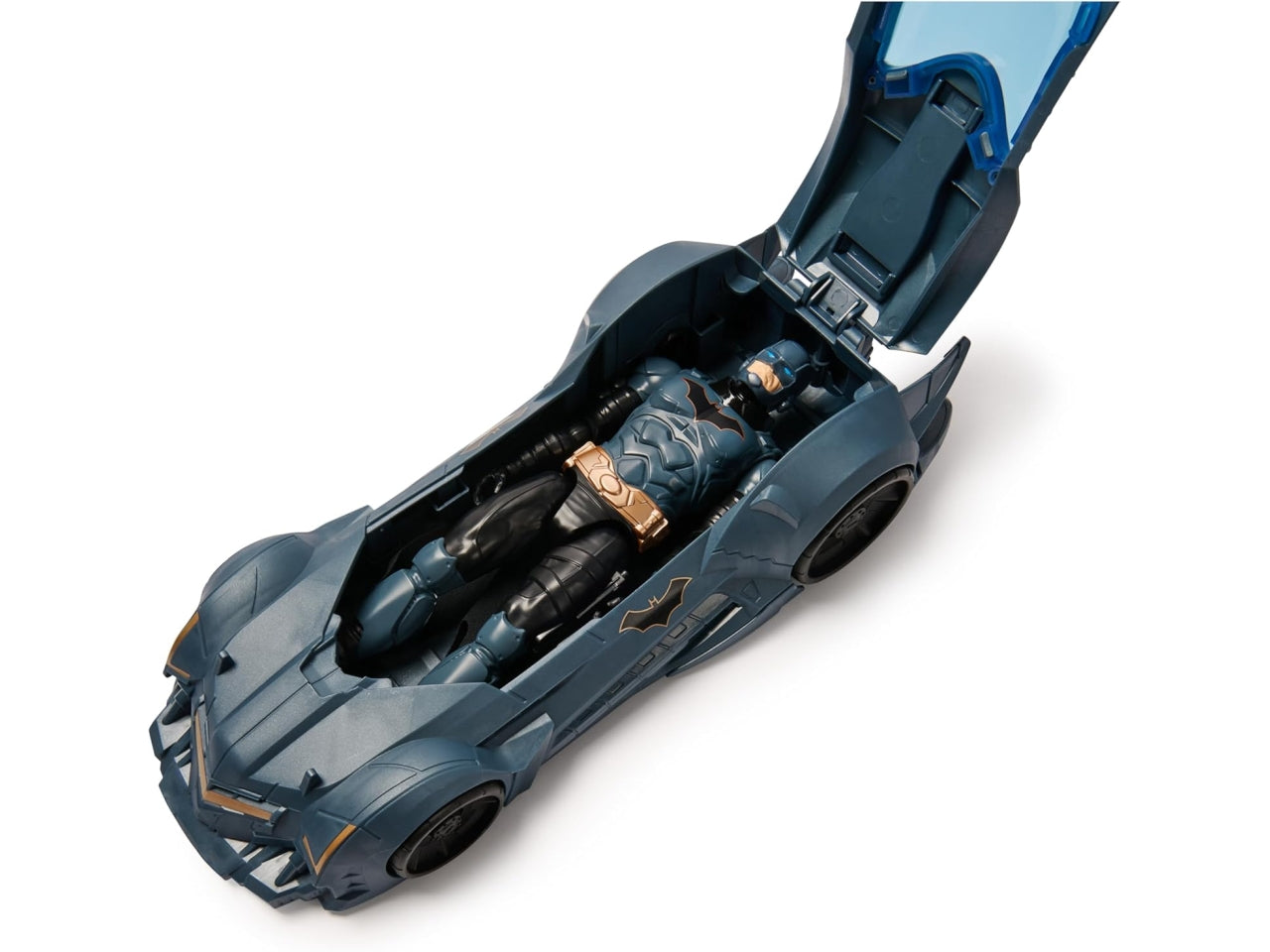 Batman con shadow guardian batmobile