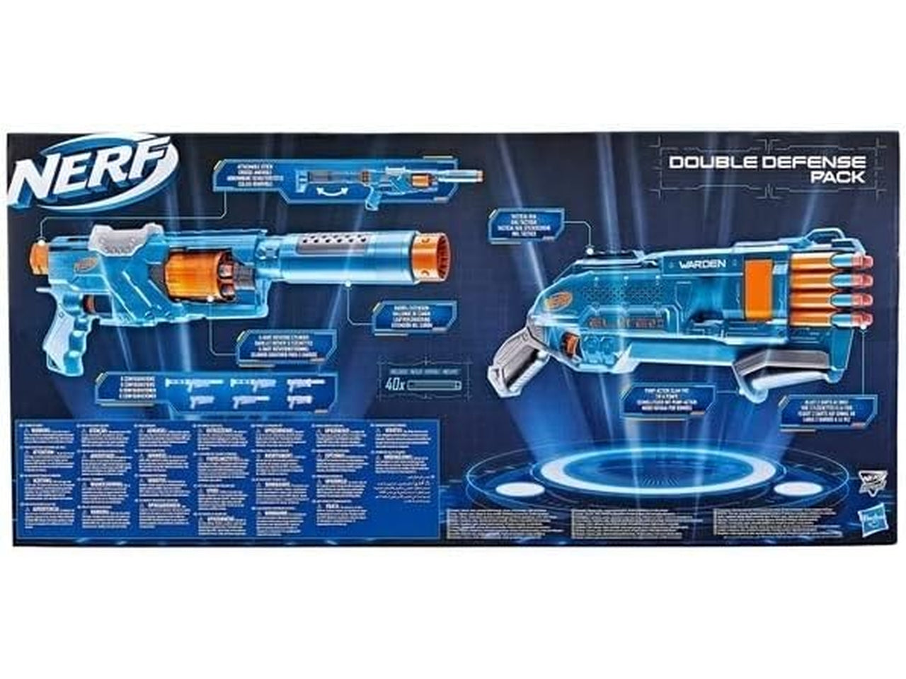 Nerf Elite 2.0 Double Defense 2 pack