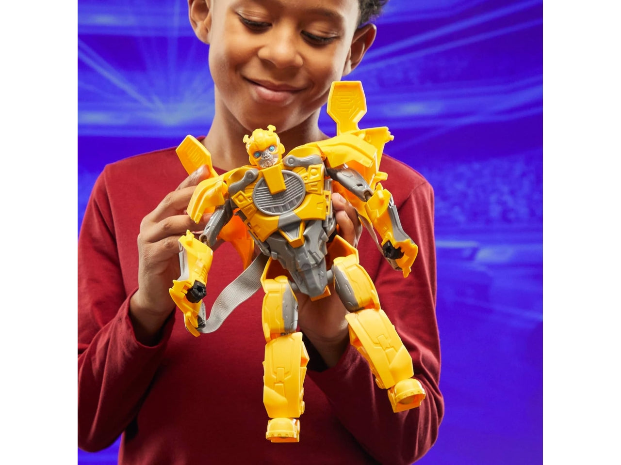 Transformer 2in1 mask bumblebee