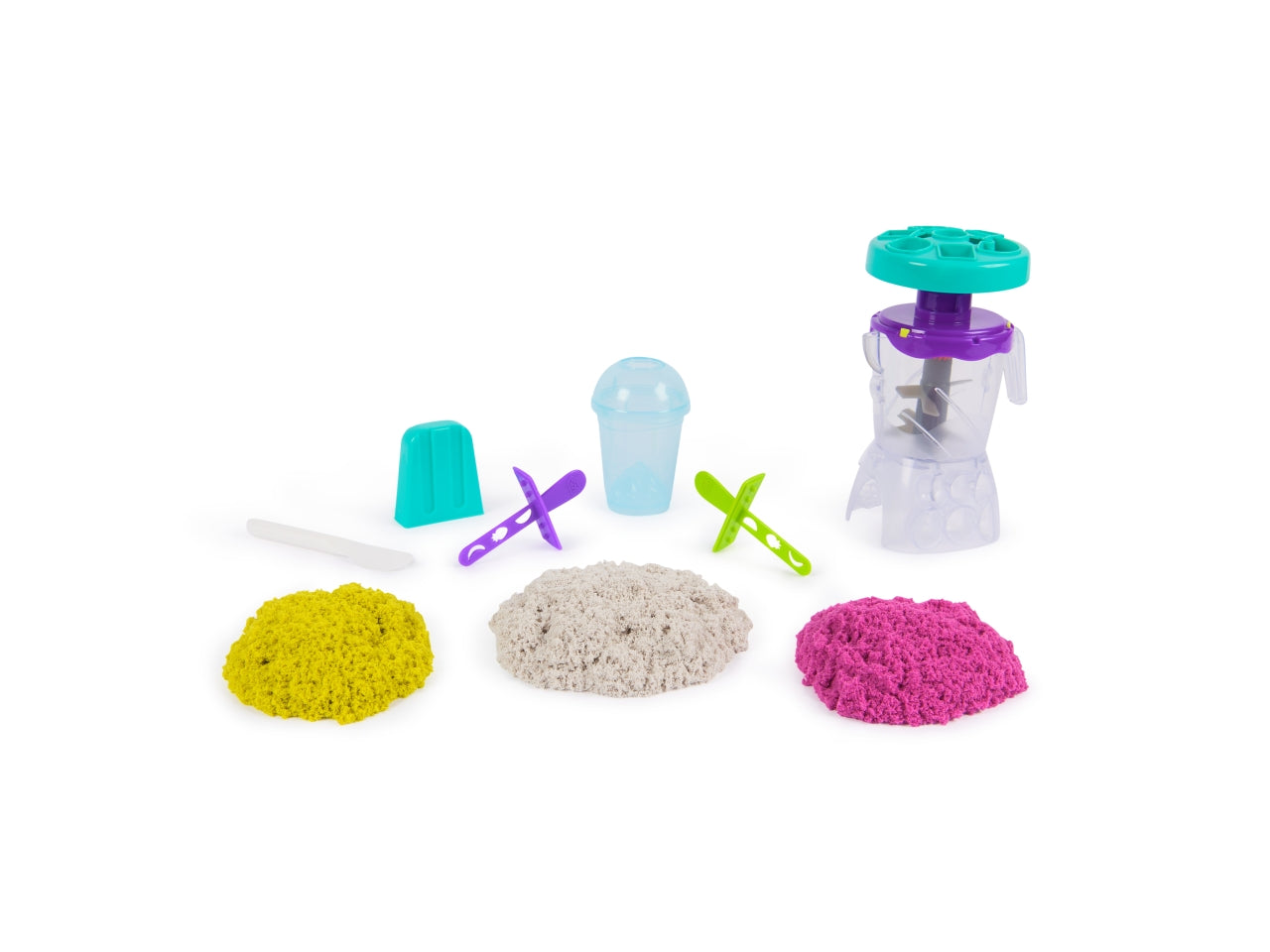 Kinetic Sand smoothie mixer