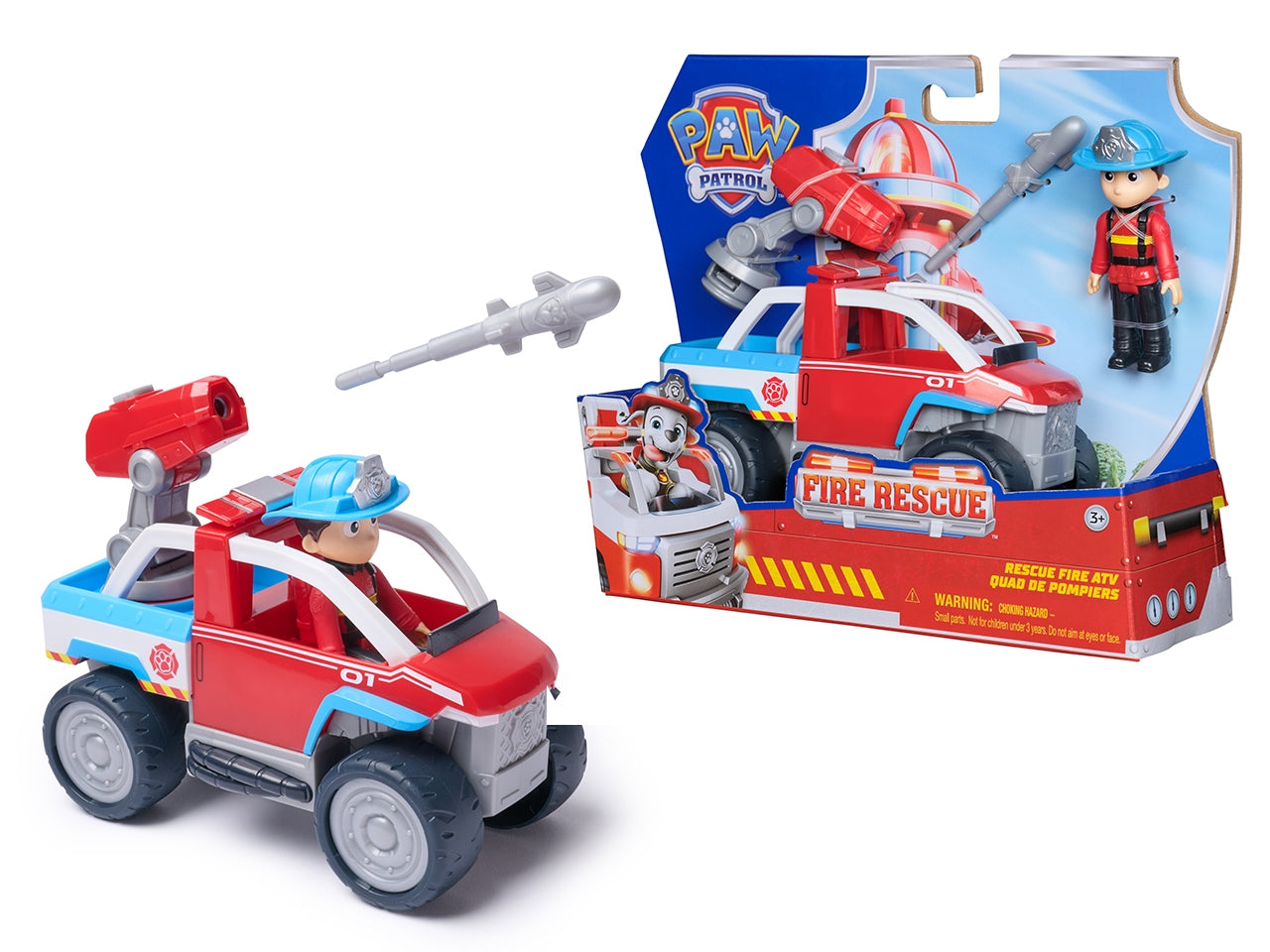 Paw Patrol veicolo tematizzato fire rescue ryder