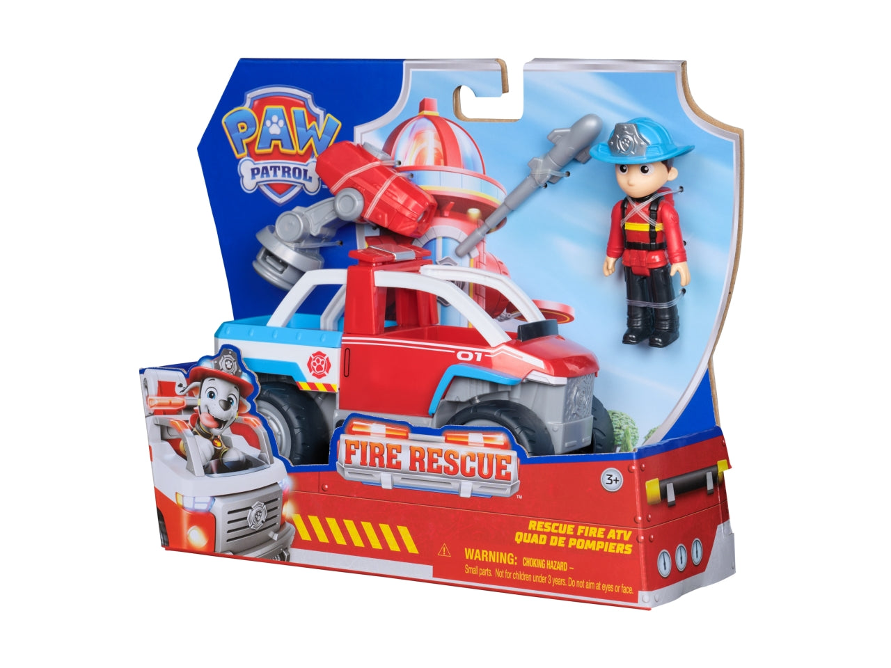 Paw Patrol veicolo tematizzato fire rescue ryder