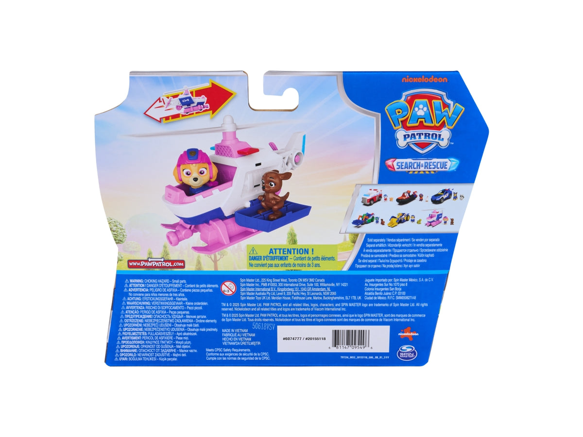 Paw Patrol veicolo tematizzato search rescue skye