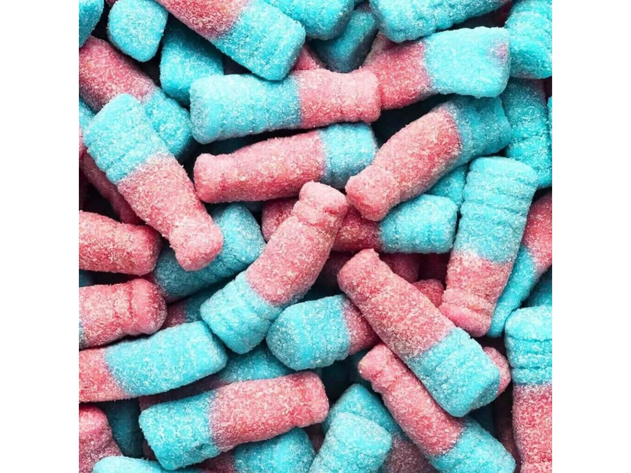 Gommose bottiglie tutti frutti, bustina 90gr