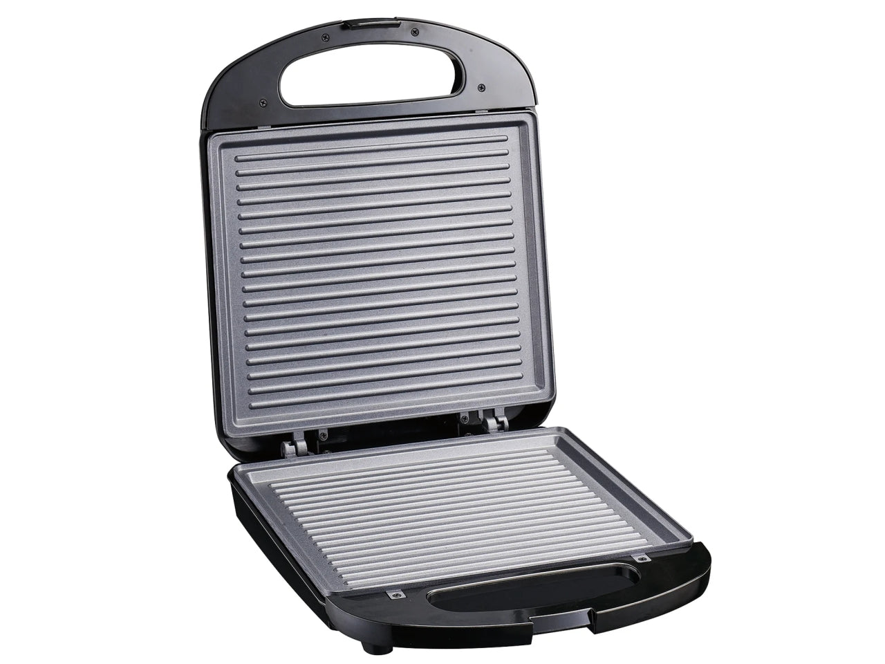 Tostiera 1200w nera/acciaio