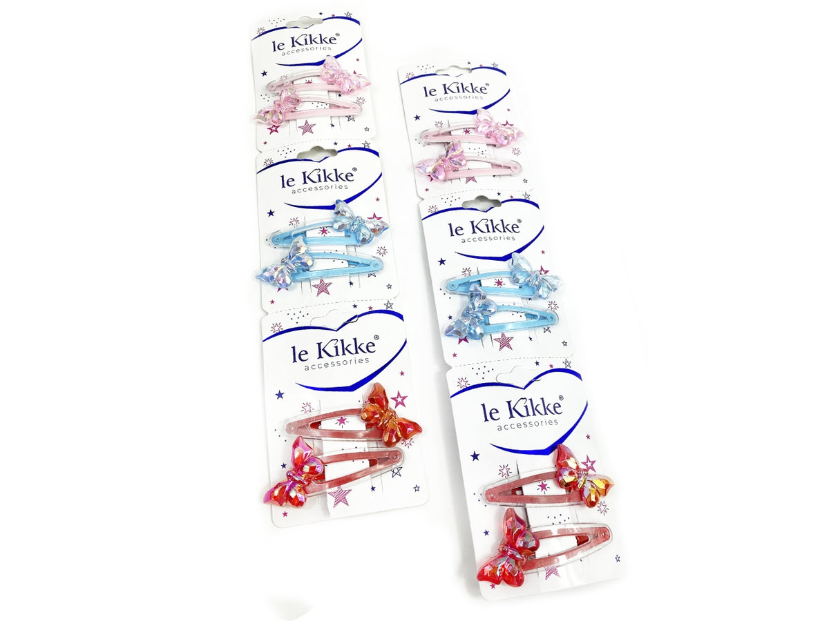 Clic clac con farfalla crystal