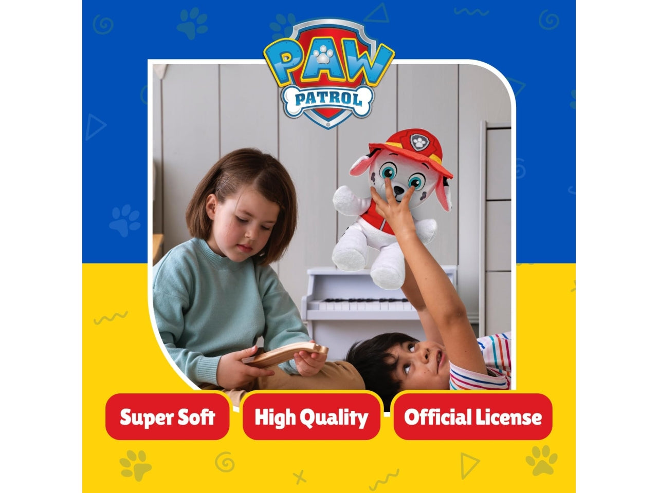Peluche Paw Patrol Marshall Floppy