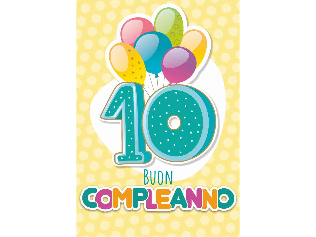 Biglietto i migliori anni 10 con applicazione