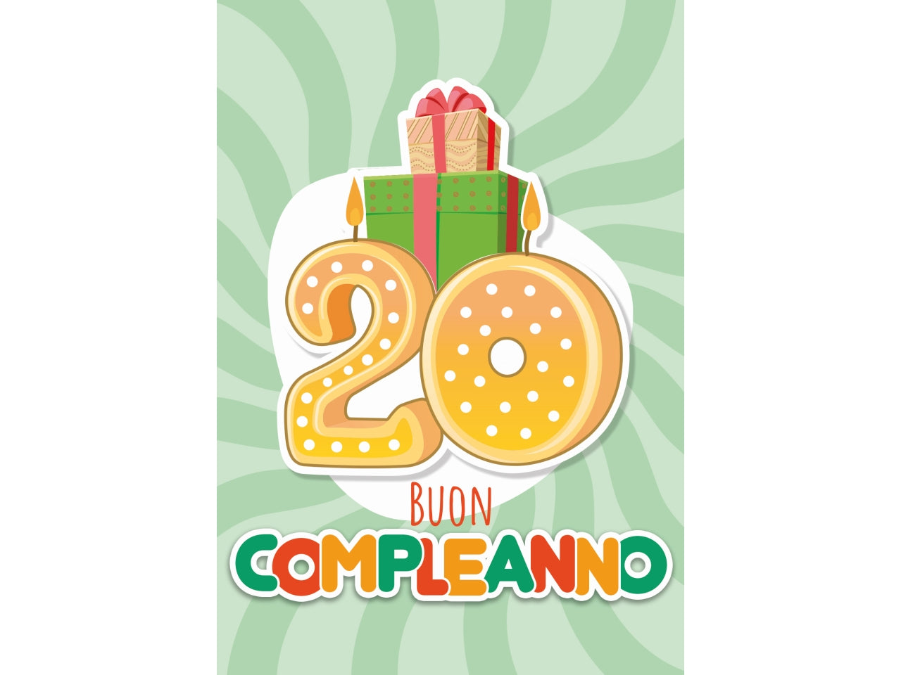 Biglietto i migliori anni 20 con applicazione