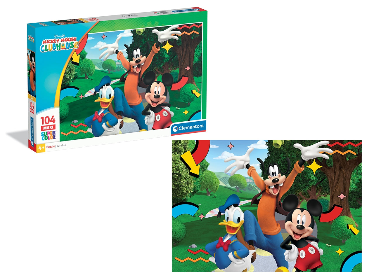 Puzzle 104 Maxi Mickey
Mouse Club House 20