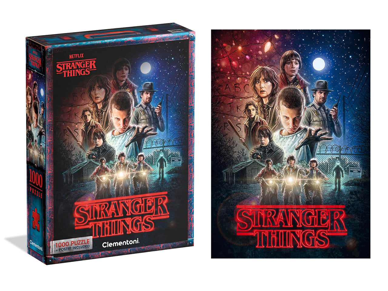 Puzzle 1000 Stranger Things S01