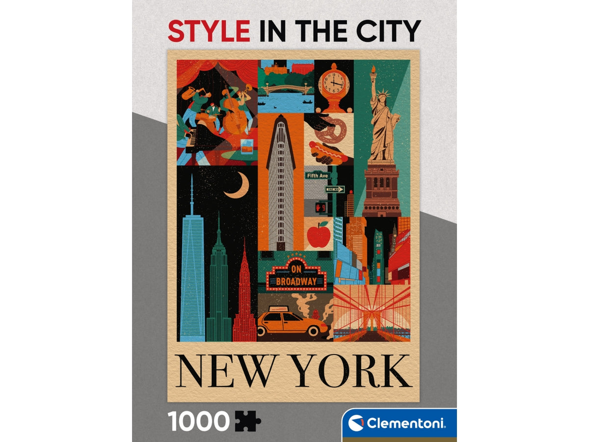 Puzzle 1000 Style In The City New York