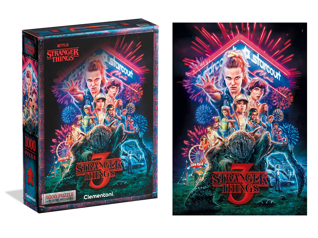 Puzzle 1000 Stranger Things S03