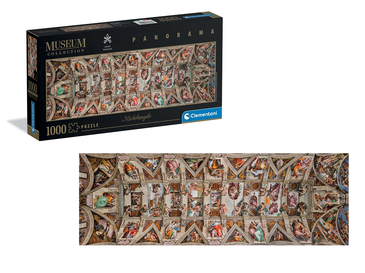 Puzzle 1000 Panorama Museum Vaticani The S