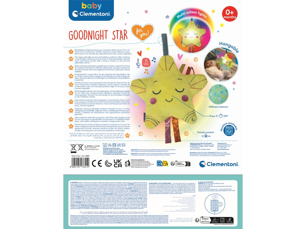 Baby Clementoni Goodnight Star