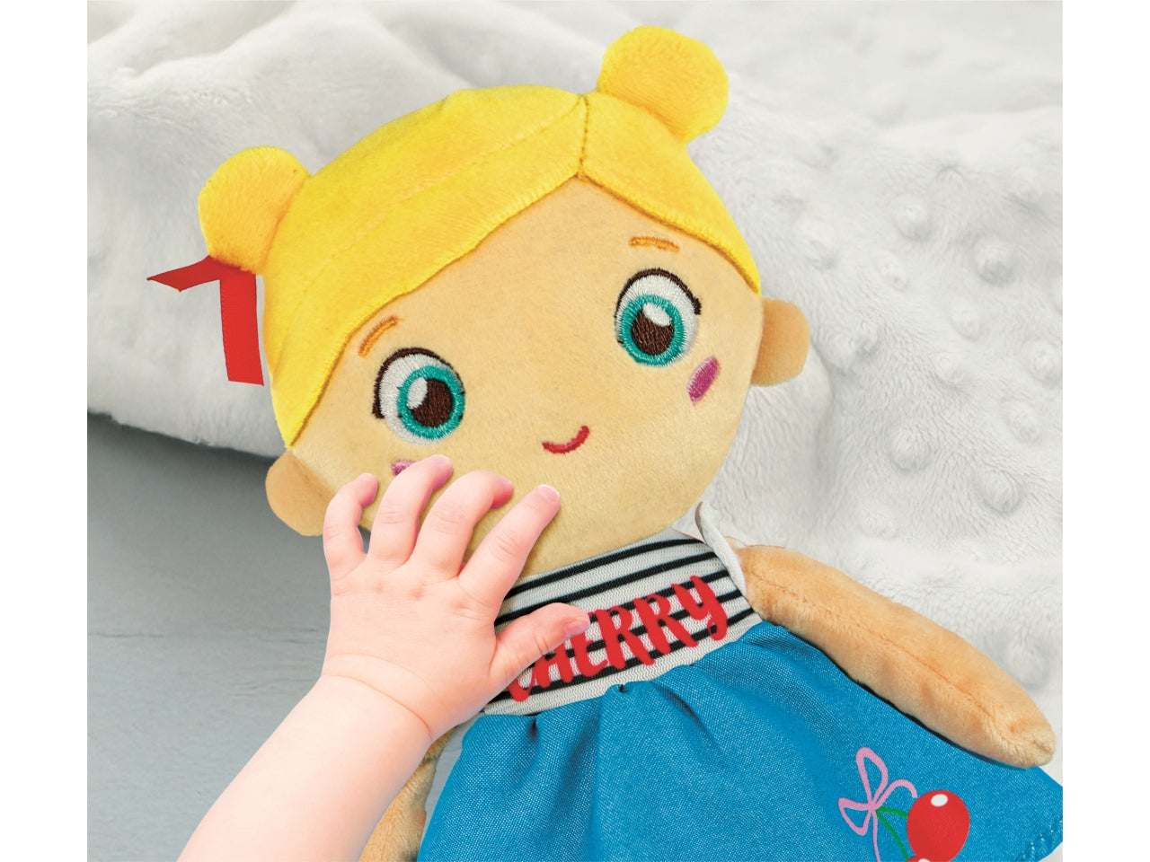Baby Clementon Plush Soft Doll Cherry Terry