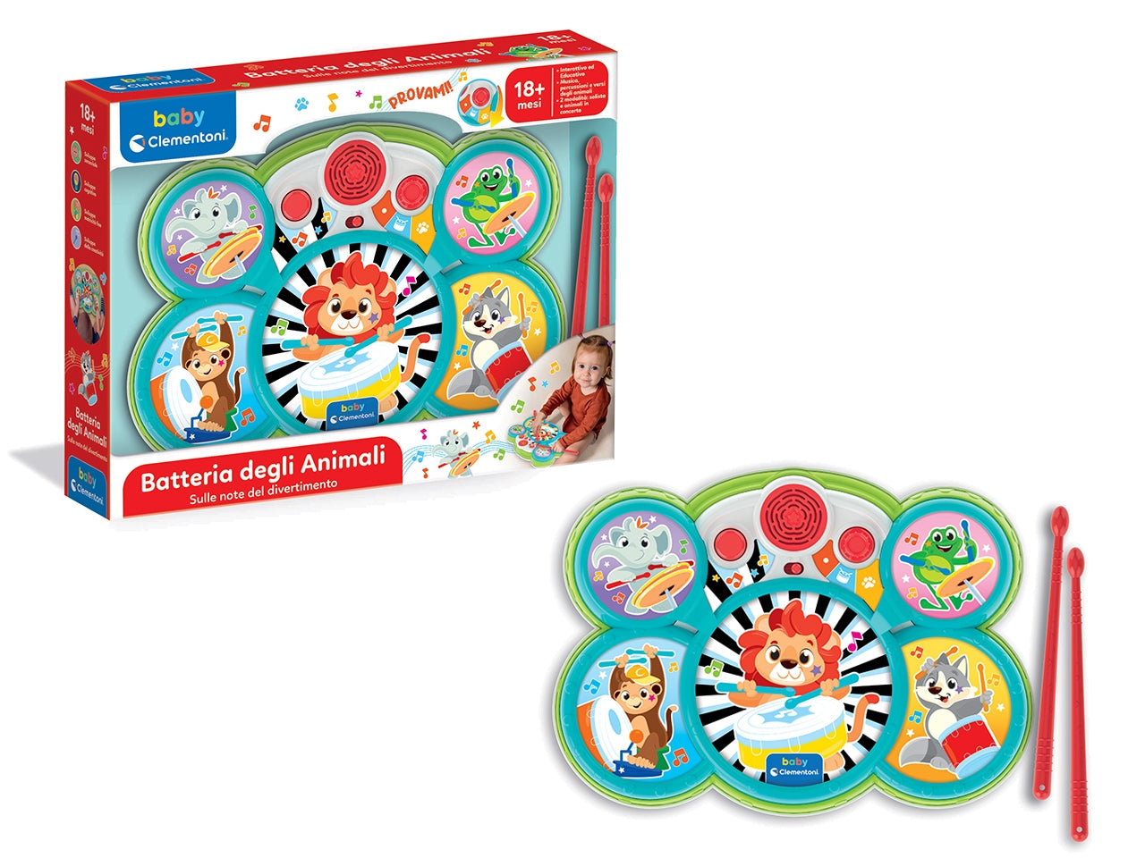 Baby Clementon Musicalibatteria It
