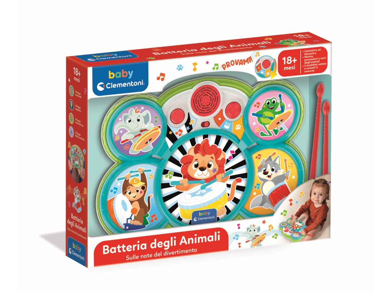Baby Clementon Musicalibatteria It