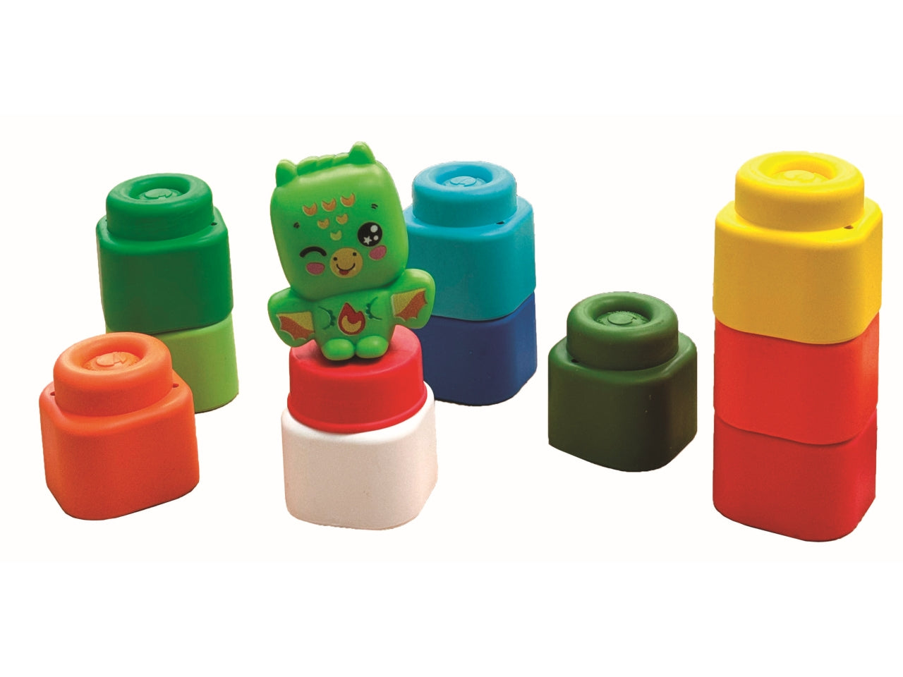 Baby Clementoni Clemmy Dragon 10 Block Set