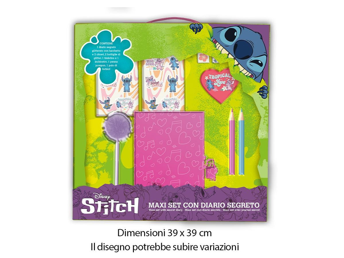 Stitch Maxi set con diario
