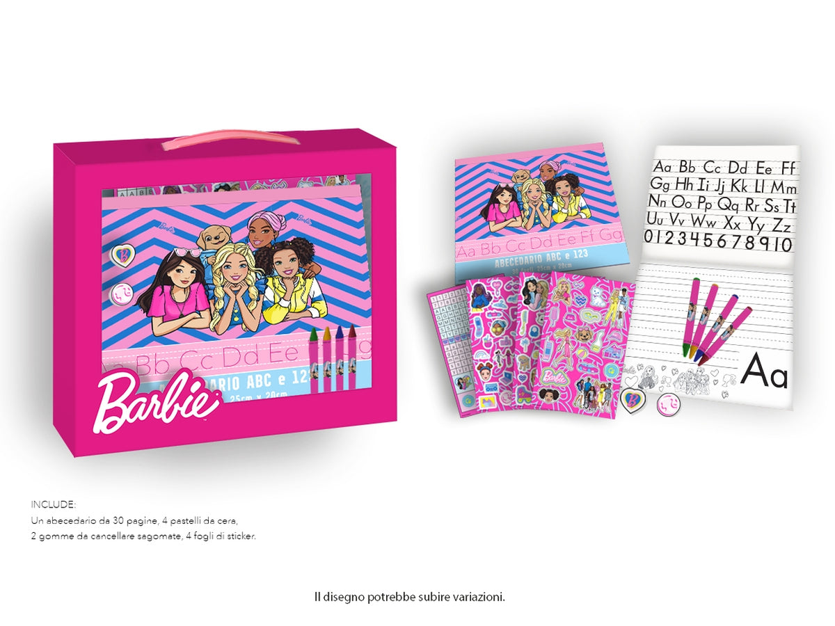 Barbie Set impara i numeri e l'alfabeto
