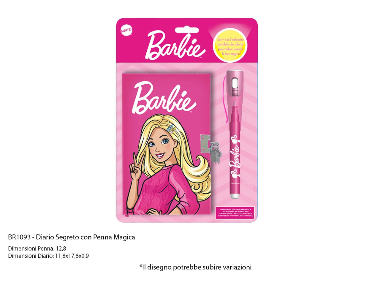 Barbie Diario con penna