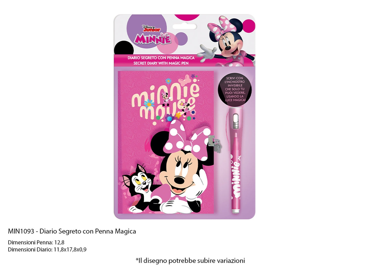 Minnie Diario con penna