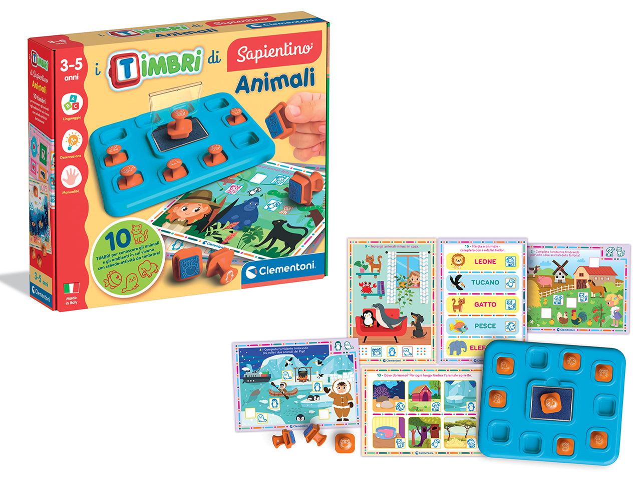 I timbri di sapientino animali