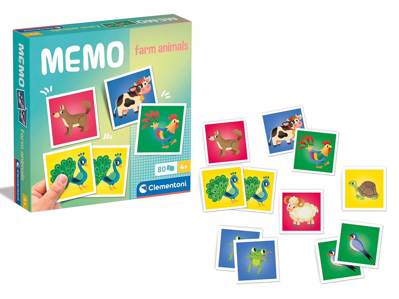 Memo games noli farm animals