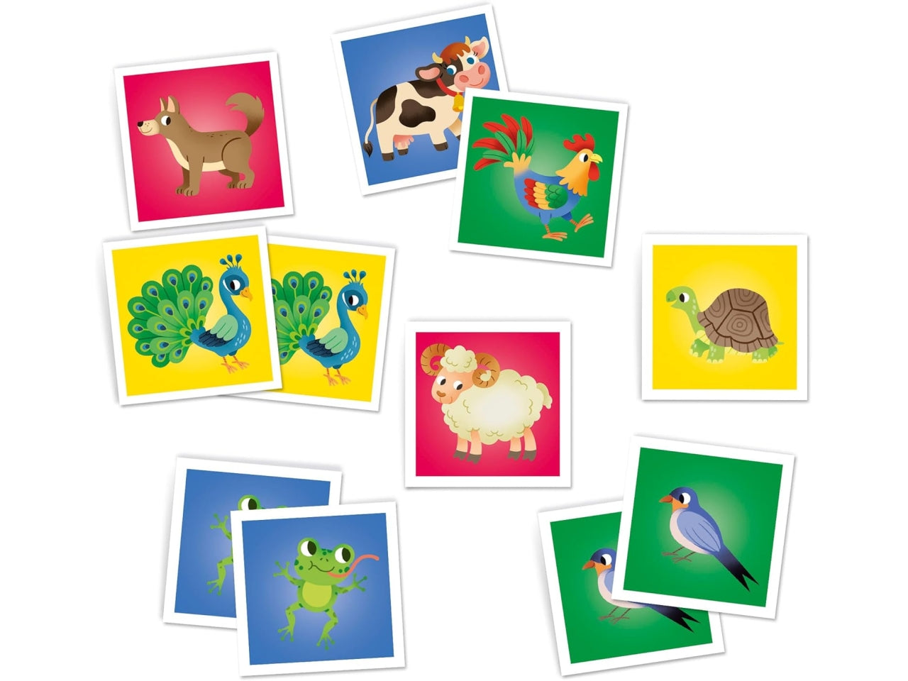 Memo games noli farm animals