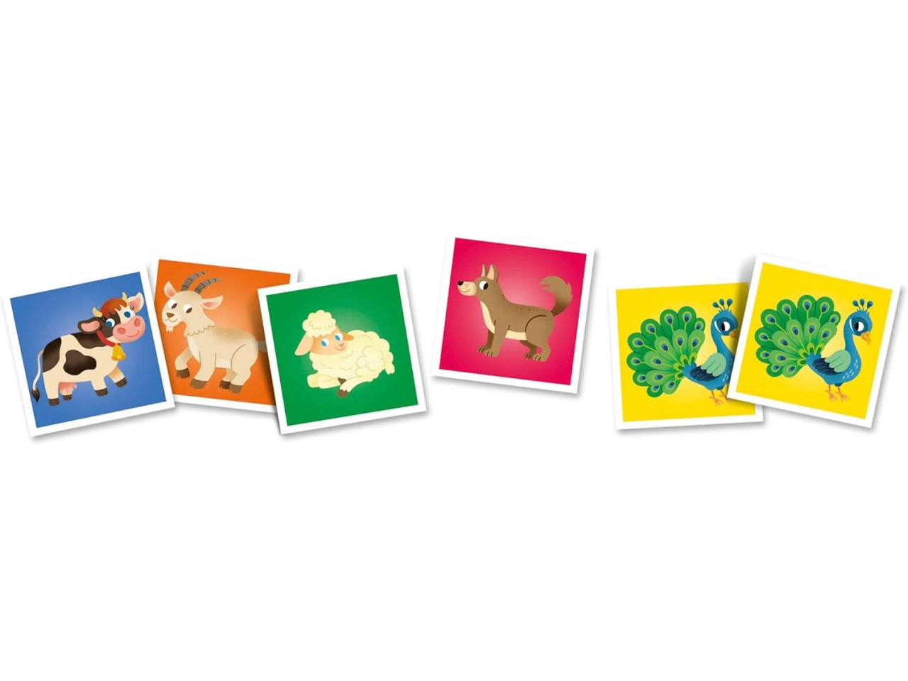 Memo games noli farm animals