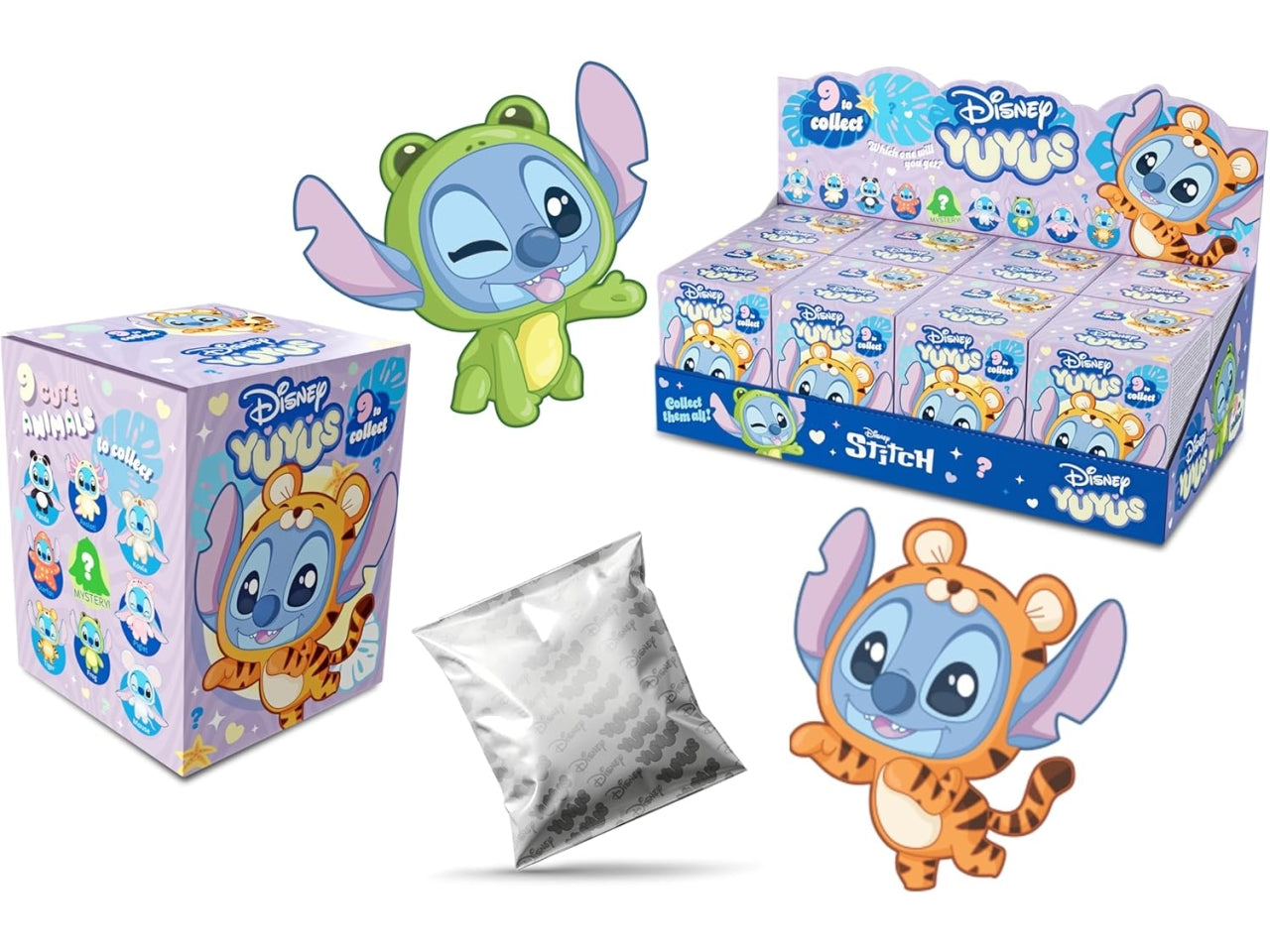 Disney yuyus Stitch 8 modelli assortiti