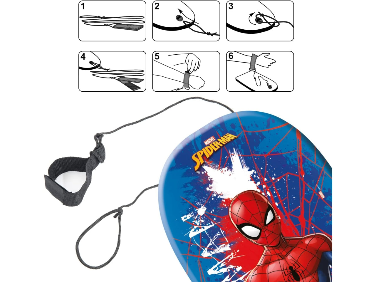 Spiderman tavola da surf 84cm