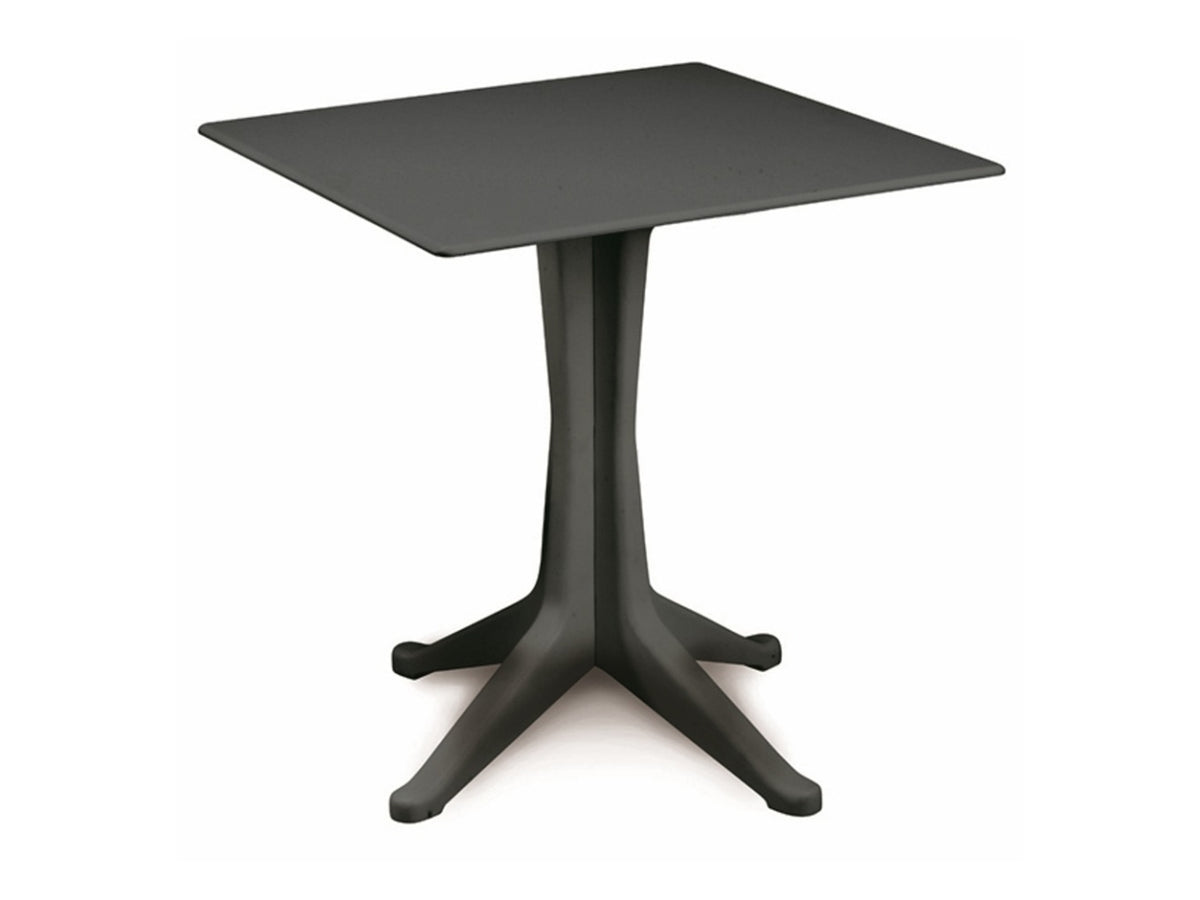 Tavolo plp quadrato ponente antracite 70x70x72cm